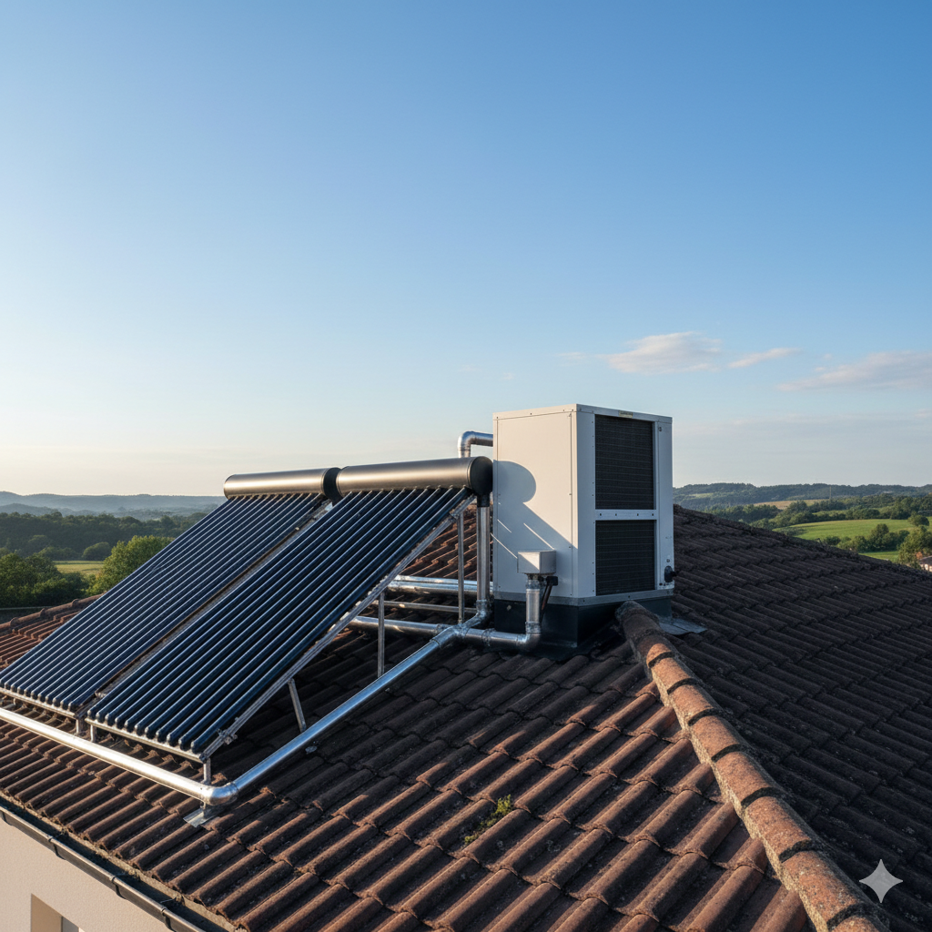 Hybride en zonneboilers